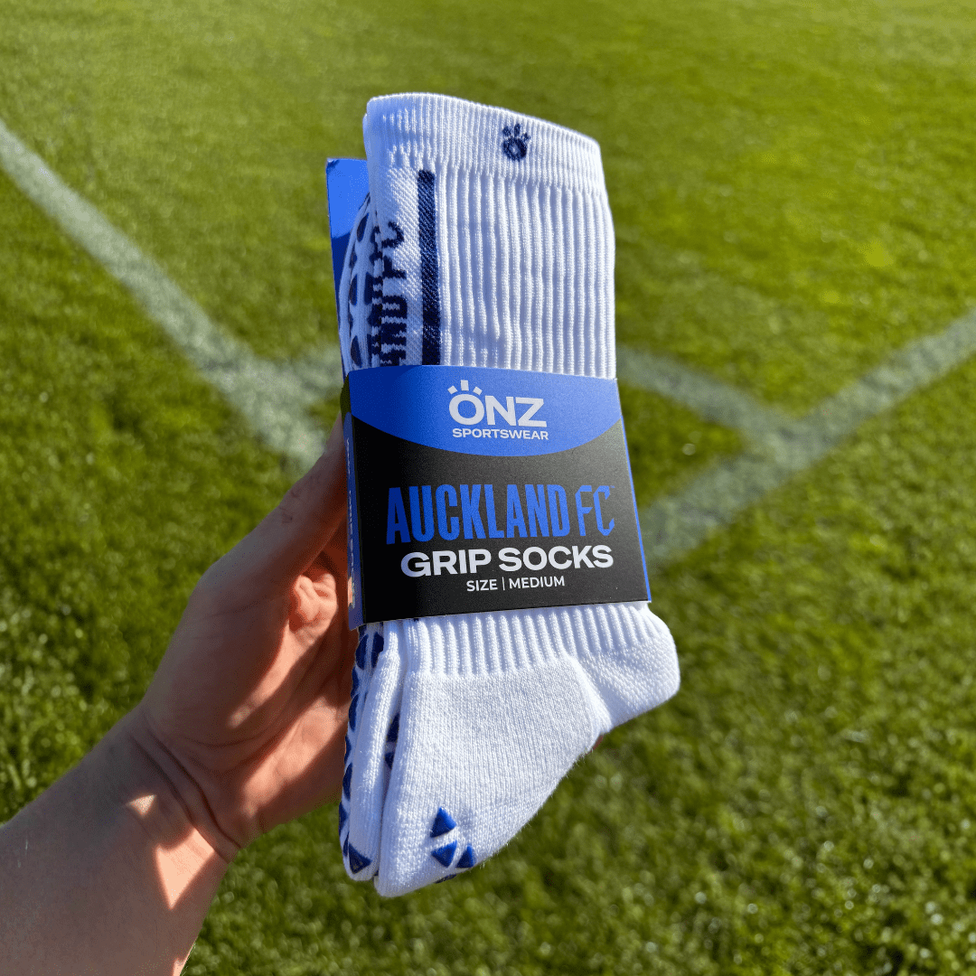 Auckland FC Grip Socks - Single Pair - ONZ Sport