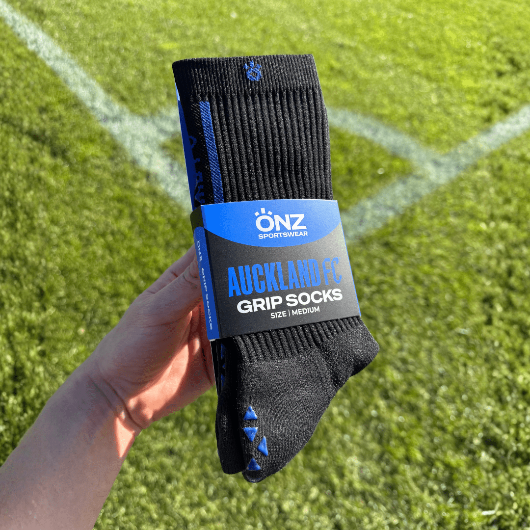 Auckland FC Grip Socks - Single Pair - ONZ Sport