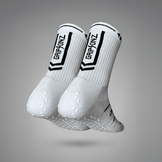 Elite Grip Socks White - 2 Pack - ONZ Sport