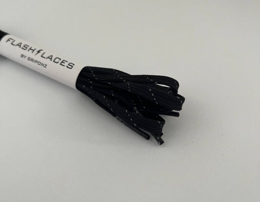 Flash Laces - Black Reflective - ONZ Sport
