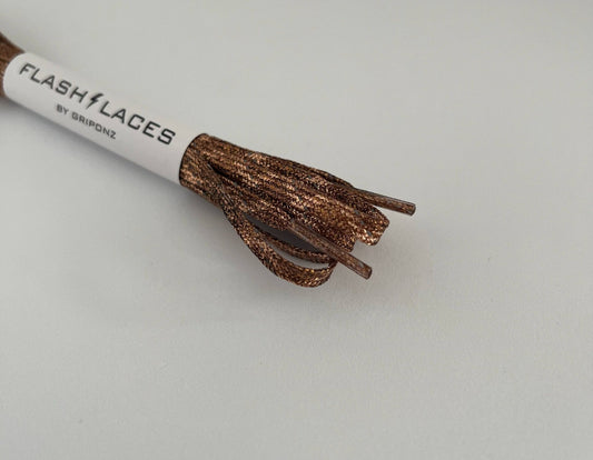Flash Laces - Bronze Reflective - ONZ Sport
